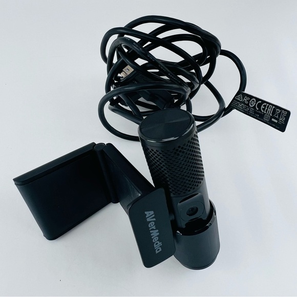 Aver Media Live Streamer Black Camera PW313 USB 2.0 Clip-on WebCam Full HD 1080p - Picture 6 of 10